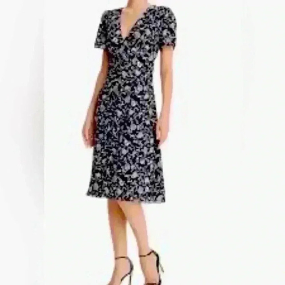 Anthropologie Adelyn Rae Hunter Woven‎ Midi Dress